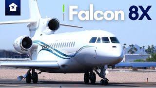 Dassault Falcon 8X Takeoff at Scottsdale Executive SDL