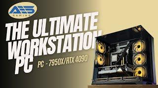 011 Vision 7950x RTX 4090 Workstation PC Build