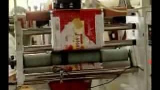 Горизонтальная упаковочная машина печенья на ребре
