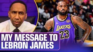 LeBron...I have a message regarding the face of the NBA