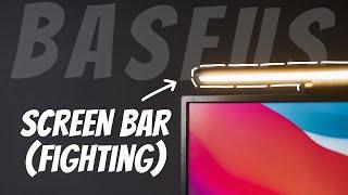 Baseus I-wok Screen Hanging Light | Productivity Setup