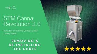 STM Canna Revolution 2.0 Grinder- "Removing & Reinstalling the Chute" [Video 3]