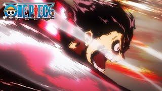 Luffy + X Drake Attack! | One Piece