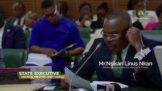 Video: Meeting of the Executive Council of Akwa Ibom State Government held today 8th November, 2023