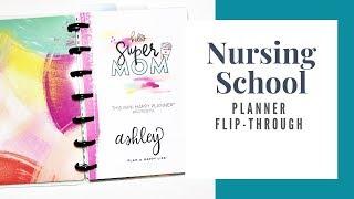 Nursing School Planner Flip-Through | The Happy Planner