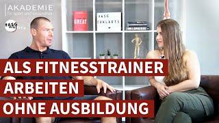 Kann ich auch ohne Fitnesstrainer Ausbildung in einem Fitnessstudio arbeiten? ASG erklärt's [2021]