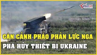 Cận cảnh pháo phản lực phóng loạt Tornado-G phá hủy thiết bị của Ukraine | Vietnamnet