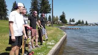 Tapps Island Skate Sesh..!!