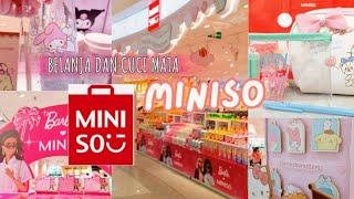 BELANJA DAN CUCI MATA DI MINISO | BELI PRINTILAN BUDGETING - EDISI SANRIO