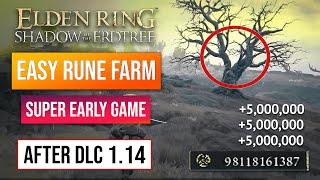 Elden Ring Rune Farm | Super Early Rune Farm After DLC Patch 1.14! 500,000,000 Runes!