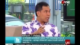 video Juru Bicara FPI Menyiram Air kepada Thamrin di TVONE