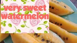 Sweet watermelon||whengfranz blog