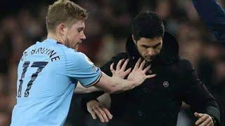 Arteta Fight vs Kevin De Bruyne