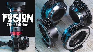 NEW Cine Edition FUSION Lens Adapters - Canon to L-Mount and Canon RF Autofocus Adapter
