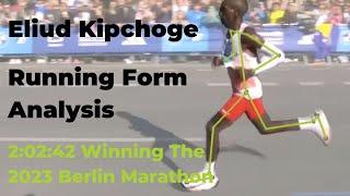 Eliud Kipchoge's Berlin 2023 Marathon Win - Running Form Analysis