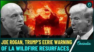 California Wildfires Latest: Moment When Joe Rogan, Trump Predicted LA Fires In 2019 Podcast