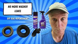 How to Stop Washer Leaks: DIY Worm Gear Seal Change Without Removing Transmission