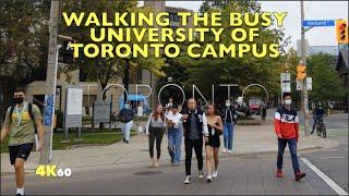 Toronto Back To Classes Walk - Around The University Of Toronto Campus As In-Class Learning Resumes