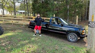 USING MY $10k OBS TRUCK FOR CONSTRUCTION GOES WRONG!!