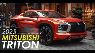 Mitsubishi Triton All New 2025 Concept Car, AI Design