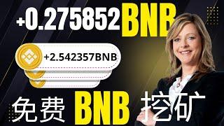 免費 BNB 礦工 ● 每天賺取 0.023 BNB ~ 免費 BNB 挖礦網站