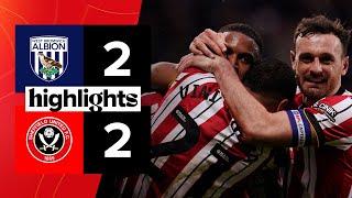 West Bromich Albion 2-2 Sheffield United | EFL Championship highlights