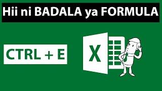 EXCEL | Shortcut hii itakupunguzia muda wa kazi wengi hawaijui