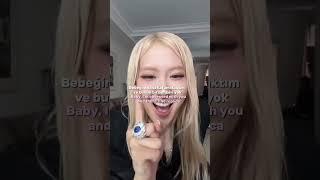 Rosé - Messy (Preview) (Türkçe Çeviri / English Lyrics) #rose #rosé #blackpink #jennie #rosie