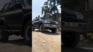 Four Wheel Drives stir our hearts! My FZJ80 Land Cruiser 80 Series in sunny Kenya! BeastMode engaged