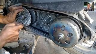 Cara Mengganti V-Belt Motor Vario - Cara Bongkar Pasang V-Belt Yang Benar