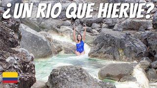 This is the ONLY THERMAL RIVER in COLOMBIA | El Sifon Hot Springs