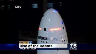 Crime-Fighting Robots Go On Patrol In Silicon Valley