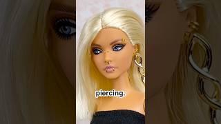 Giving Barbie a Nose Bridge Piercing…