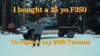 2019 Toyota Tacoma to a 2000 Ford F350 - Y U DO?