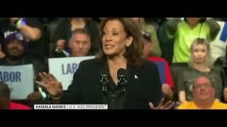 Kamala Harris Teleprompter 32 Days