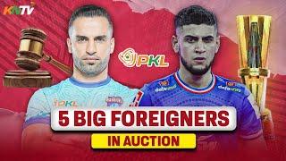 PKL 12: Top 5 Foreign Players Available In Auction