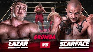 GROMDA 13: ŁAZAR vs SCARFACE I Brutalny nokaut i krwawa walka na gołe pięści I  CAŁA WALKA