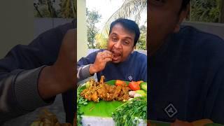 chiken curry eating with sallad #asmr #food #chicken #mukbang #shorts #excitedtoeat