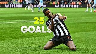 Alexander Isak - All 25 Goals for Newcastle So Far