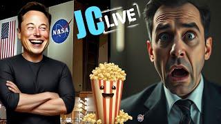 JC LIVE Show NASA Shakeup! The Elon Musk Takeover!!