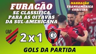 FURACÃO classificado | ATHLETICO-PR 2 x 1 CERRO PORTEÑO | GOLS RÁDIO TRANSAMÉRICA - EDGAR ARAÚJO