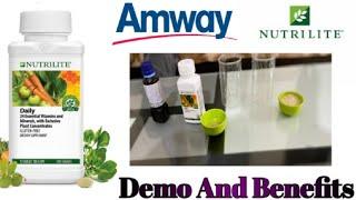 Amway Nutrilite Daily Demo | Demonstration And Benefits | AS Business Guide