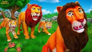 Lion King vs Scar: Epic Fight for the Wild Throne | Wild Animal Kingdom Adventures Battle Simulator