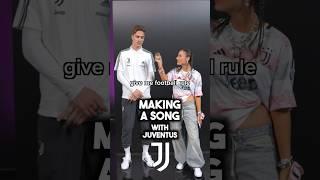 Juventus Player create a song with @tiatia  Black & White is out now 