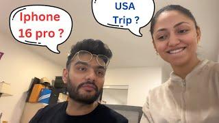 Biwi ko Birthday gift kya Dein ? || iphone 16 pro max or USA Trip ?