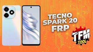 Tecno Spark 20 Frp TFM Tool