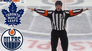 Toronto Maple Leafs VS Edmonton Oilers FEB 1 25 w/Superbman