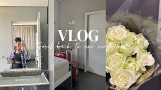 FIRST VLOG | TRAVEL BACK TO UNI WITH ME | UFS STUDENT