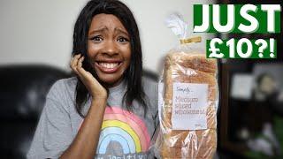 MY £10 ($13) A WEEK FOOD BUDGET CHALLENGE: Lidl £10 ($13) A Week Grocery Haul