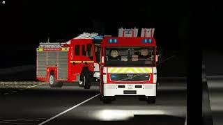 Wythenshawe's Pair Turnout - Greater Manchester Fire and Rescue Service ROBLOX